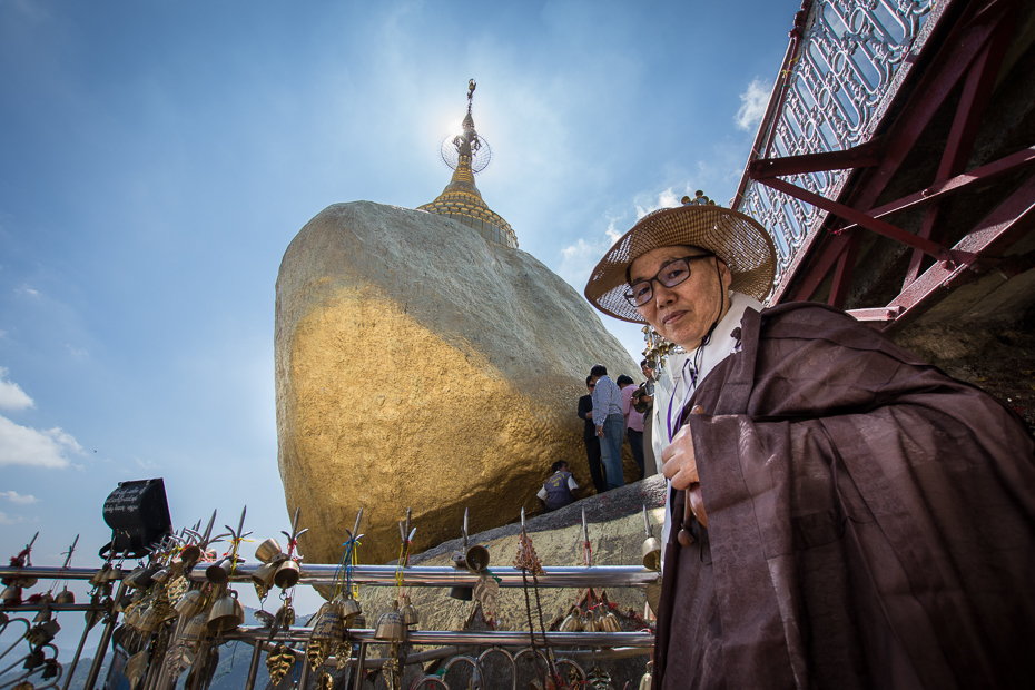  Golden Rock Miejsca Nikon D7200 Sigma 10-20mm f/3.5 HSM 0 Myanmar niebo punkt orientacyjny statua atrakcja turystyczna pomnik turystyka religia świątynia rzeźba podróżować