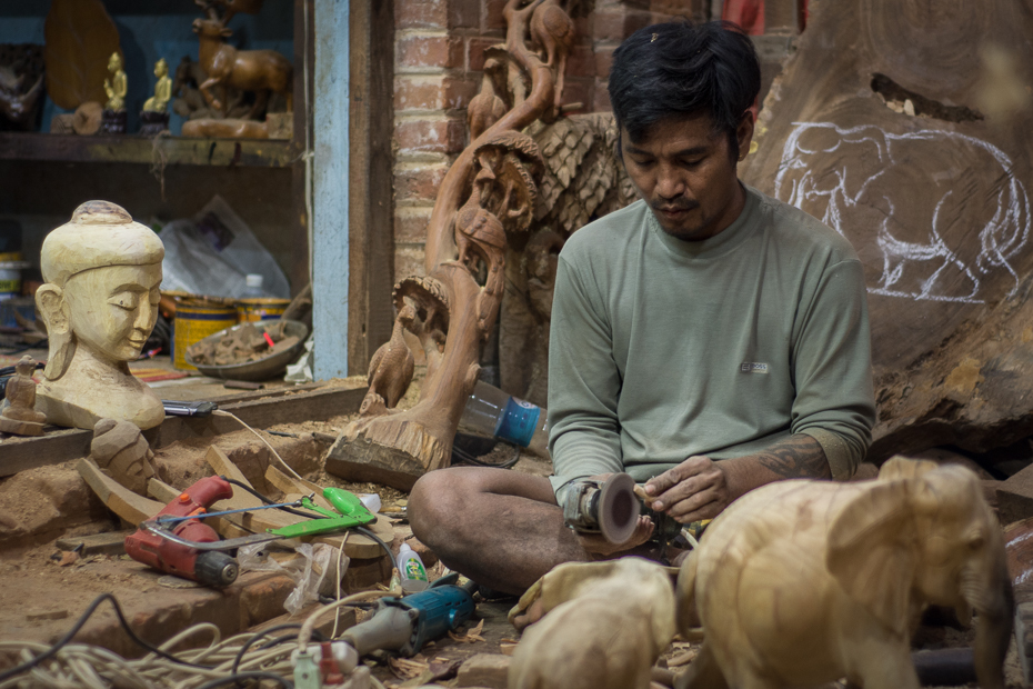  Rzemieślnik Ludzie Nikon D7200 Nikkor 50mm f/1.8D 0 Myanmar