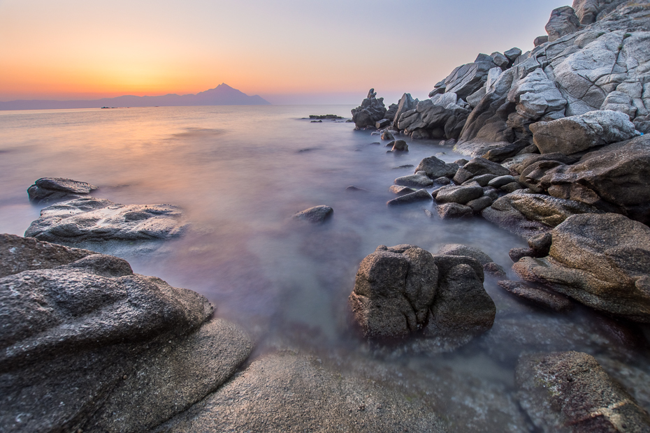  Góra Athos 0 Grecja Nikon D7200 Sigma 10-20mm f/3.5 HSM morze Wybrzeże skała woda cypel niebo Klif teren