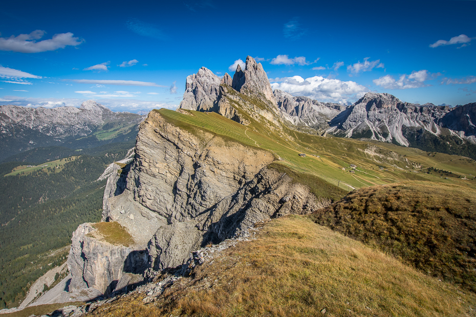  Seceda 0 Dolomity Nikon D7200 Sigma 10-20mm f/3.5 HSM górzyste formy terenu pasmo górskie Góra niebo grzbiet pustynia zamontuj scenerię średniogórze Alpy masyw górski