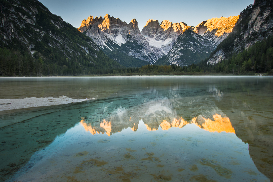  Lago Landro 0 Dolomity Nikon D7200 Sigma 10-20mm f/3.5 HSM odbicie Natura woda górzyste formy terenu Góra pustynia jezioro niebo Bank pasmo górskie