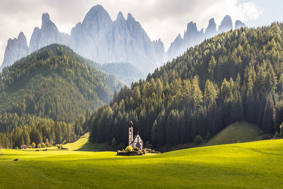  Santa Maddalena 0 Dolomity Nikon D7200 Nikkor 50mm f/1.8D górzyste formy terenu Natura łąka pasmo górskie niebo pustynia Góra zamontuj scenerię pole