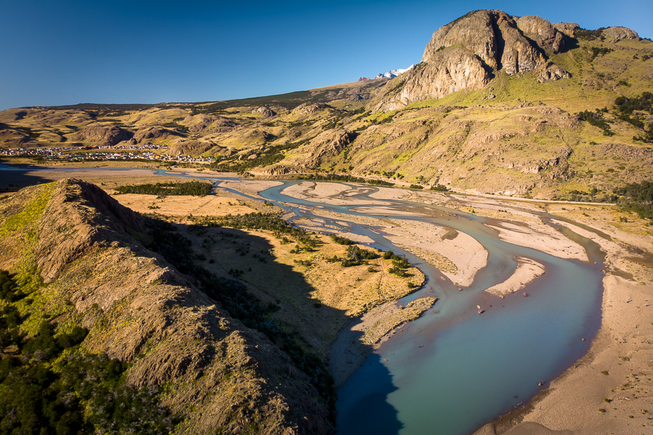  Rio los Vueltas Argentyna Mavic Air 0 Patagonia górzyste formy terenu Góra pustynia rzeka Wybrzeże niebo geologia zasoby wodne średniogórze skała