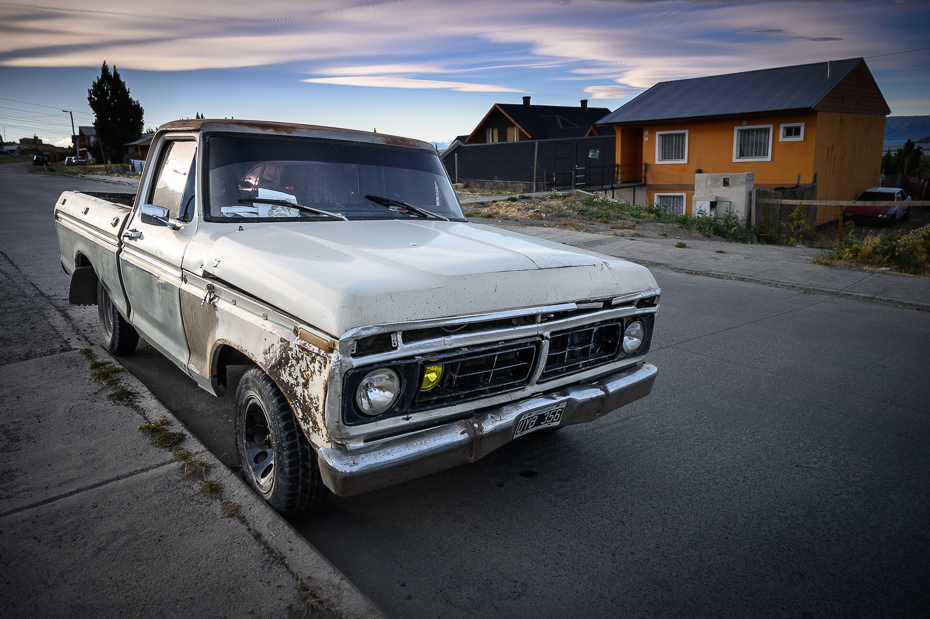  Puerto Natales Chile Nikon Nikkor 24-70mm f/4 0 Patagonia pojazd lądowy pojazd silnikowy pojazd samochód pickup opona samochodowa zderzak opona system kół samochodowych ciężarówka