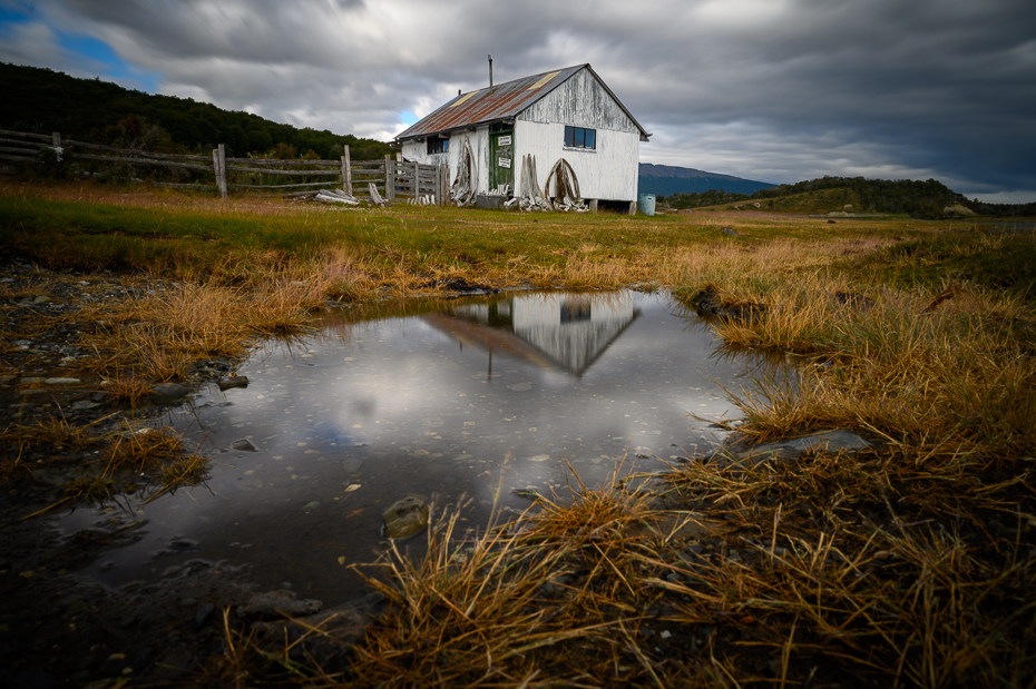  Tierra del Fuego Argentyna Nikon Nikkor 24-70mm f/4 0 Patagonia woda Natura odbicie Naturalny krajobraz niebo Środowisko naturalne Chmura bagno dom trawa