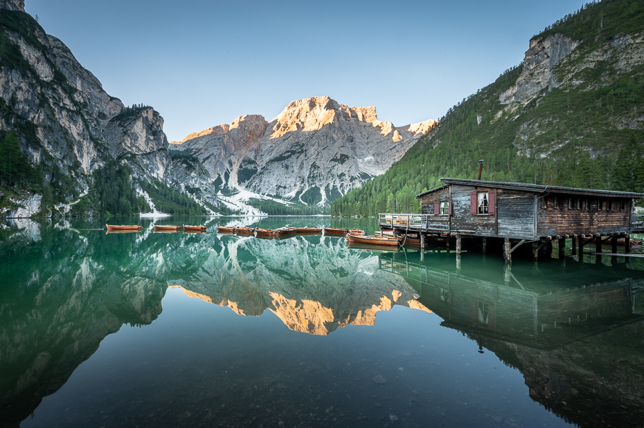  Jezioro Braies 2021 Dolomity Nikon Nikkor 14-30mm f/4