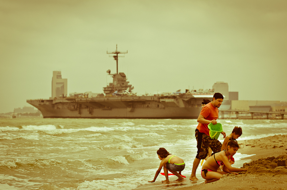  Plaża Corpus Christi Polyesterday Nikon D7000 AF-S Nikkor 70-200mm f/2.8G Texas 0 morze zbiornik wodny plaża woda piasek fala niebo ocean Wybrzeże