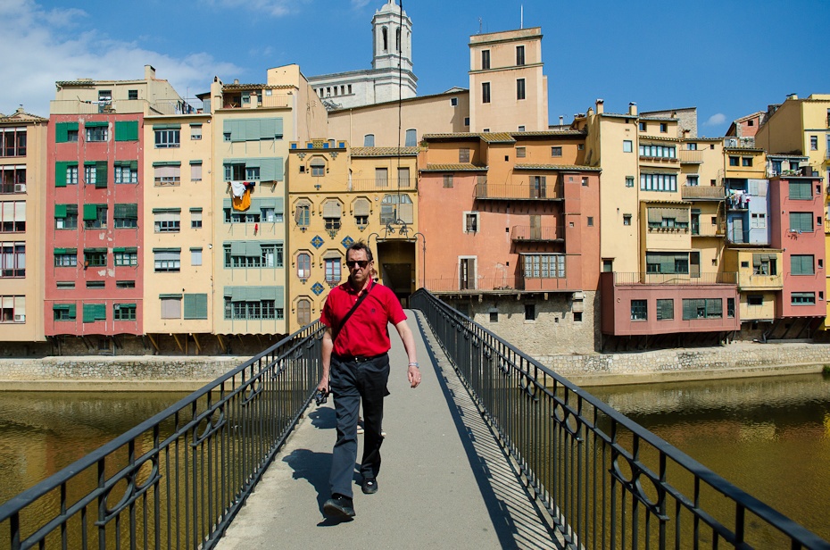  Girona Nikon D7000 AF-S Zoom-Nikkor 17-55mm f/2.8G IF-ED Hiszpania 0 miasto Miasto niebo woda arteria wodna obszar miejski budynek sąsiedztwo dzielnica odbicie