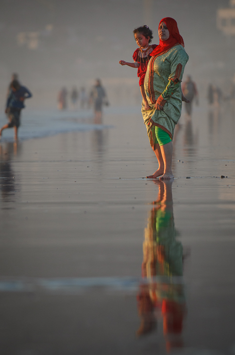  plaży Agadir Nikon D7000 AF-S Nikkor 70-200mm f/2.8G Maroko 0 woda odbicie morze zabawa fala wakacje piasek