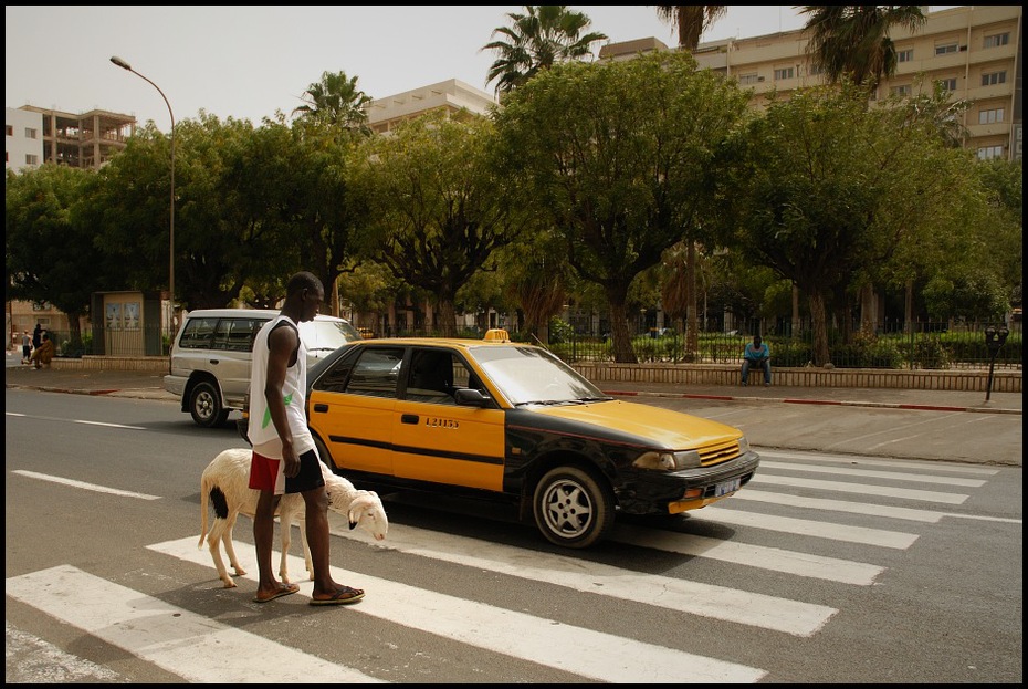  Ulice Dakaru Dakar Nikon D200 AF-S Zoom-Nikkor 18-70mm f/3.5-4.5G IF-ED Senegal 0 samochód pojazd pojazd silnikowy rodzaj transportu infrastruktura Droga pas ruchu Taxi projektowanie motoryzacyjne ulica