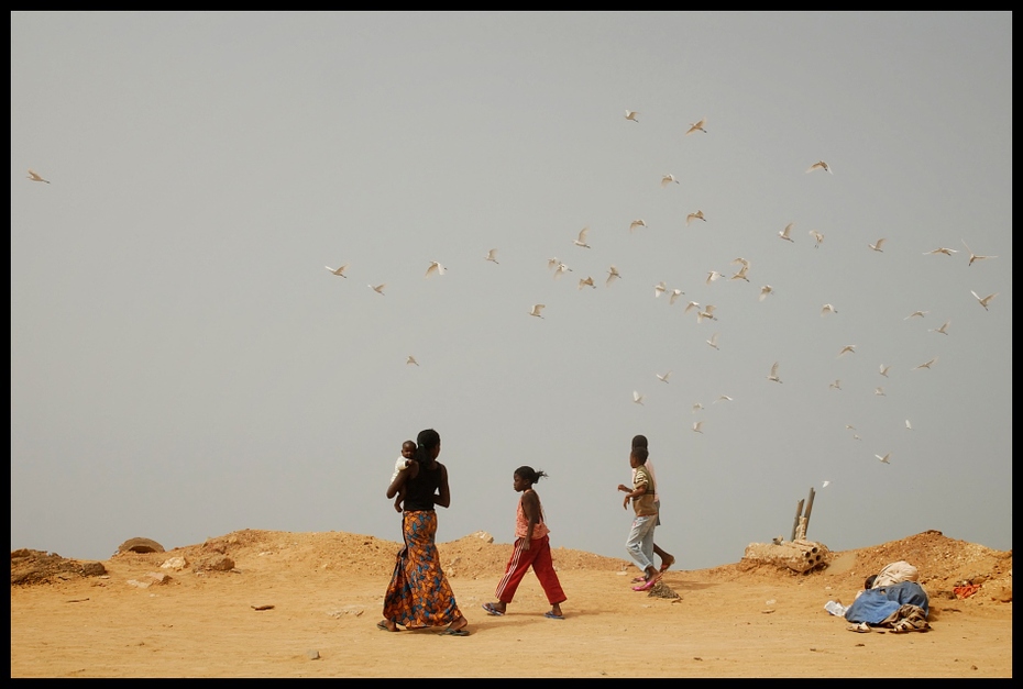  mgle Dakar Nikon D200 AF-S Zoom-Nikkor 18-70mm f/3.5-4.5G IF-ED Senegal 0 niebo piasek krajobraz pustynia sahara eoliczny krajobraz zbiory fotografii erg wakacje