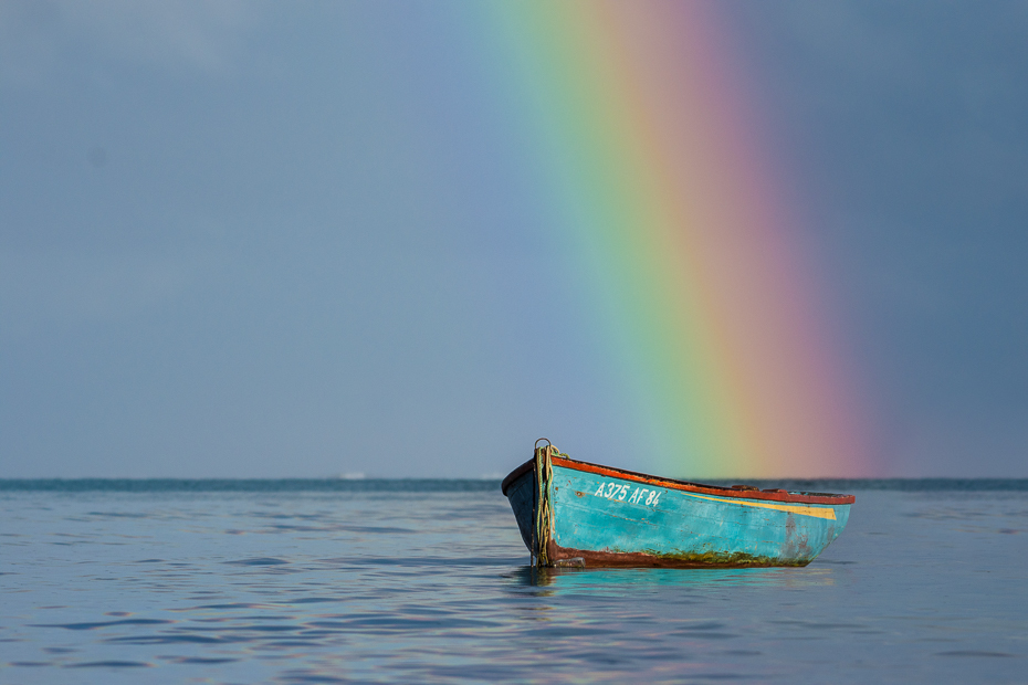  Tęcza Inne Nikon D7200 NIKKOR 200-500mm f/5.6E AF-S Mauritius 0 tęcza niebo fala ocean morze woda Żeglarstwo Chmura fala wiatrowa horyzont