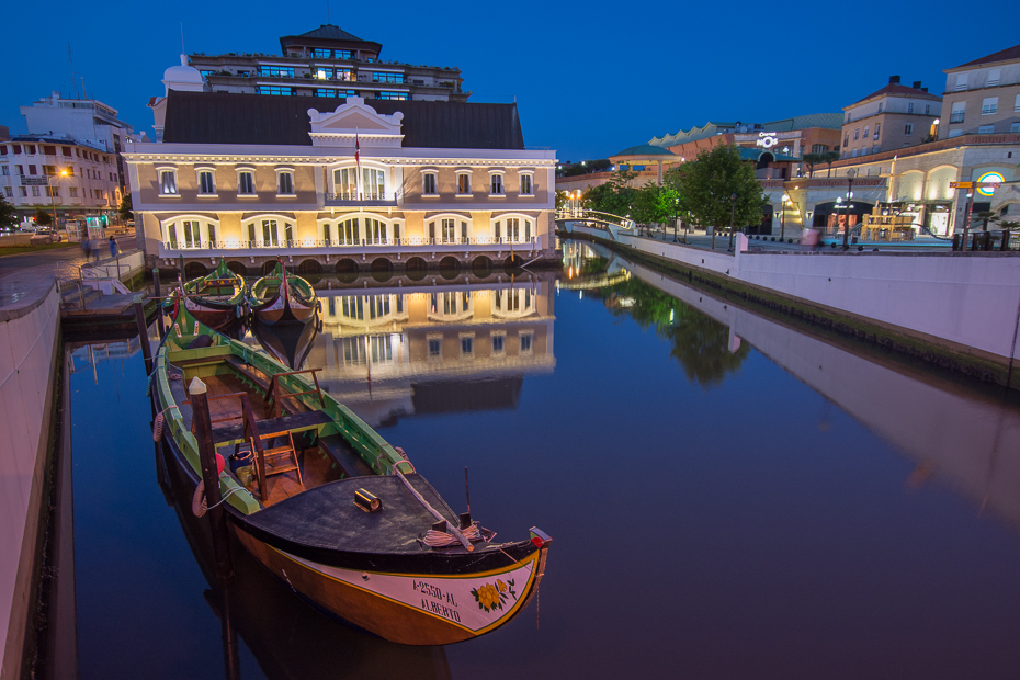  Kanały Aveiro Nikon D7200 Sigma 10-20mm f/3.5 HSM Portugalia 0 arteria wodna odbicie woda zbiornik wodny transport wodny kanał noc niebo rzeka wieczór